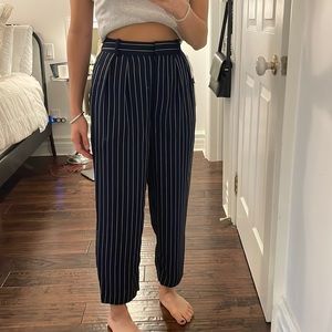 Aritzia Babaton Stripe Trousers (TAGS ON)